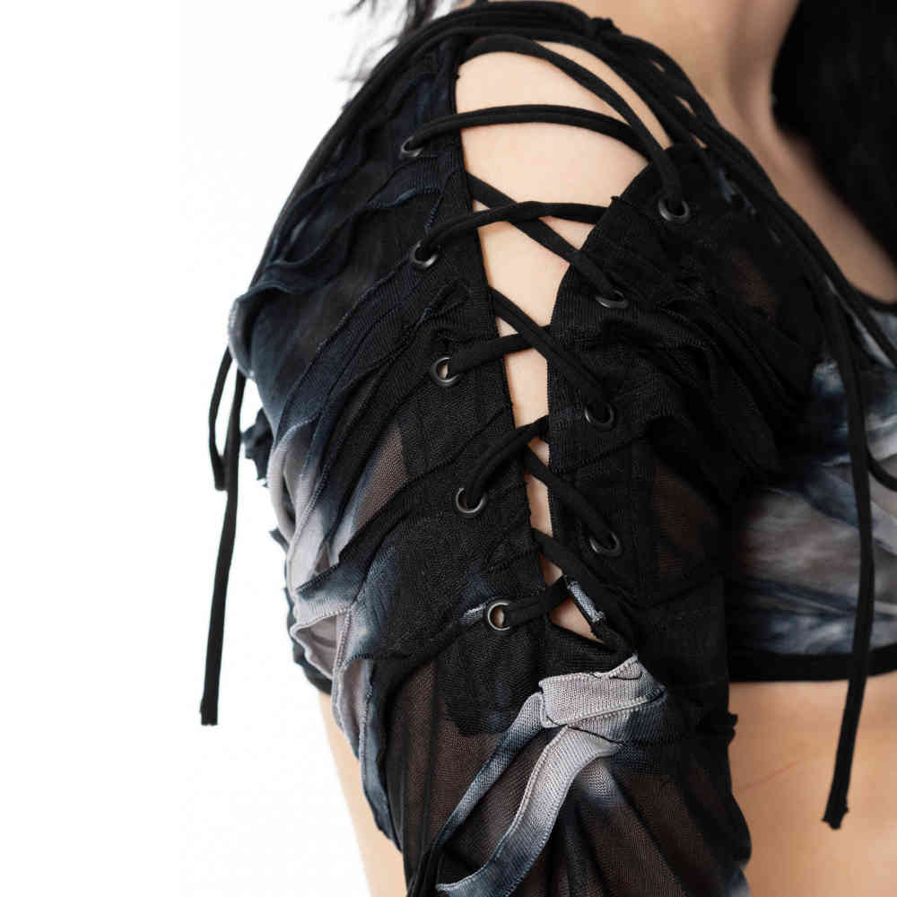 Chemical Black - Suvi Bolero - Grijs